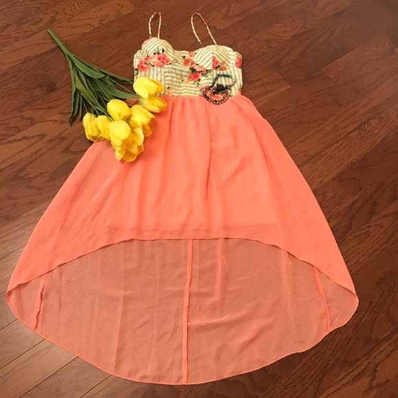 ✔️Jodi Kristopher High Low adorable Sundress - Picture 1 of 8